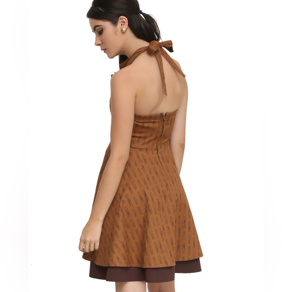 Hot Topic Exclusive Collection Doctor Who Regeneration Halter Dress Sz MD - Picture 2 of 13